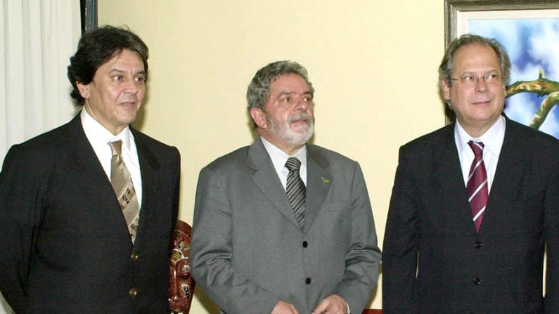 Roberto Jefferson, Lula e José Dirceu fazem parte do grupo envolvido no caso do Mensalão (Cortesia/Implicante.org)