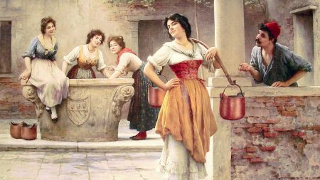 Eugene de Blaas, pintor italiano que retratou mulheres lindamente