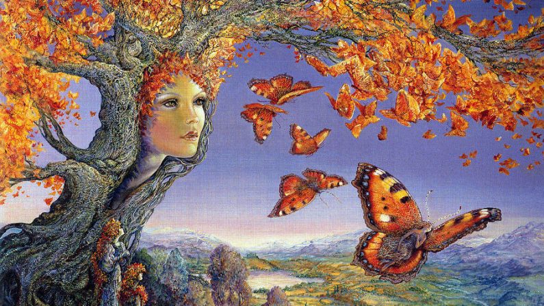 Pintura de Josephine Wall (Internet)