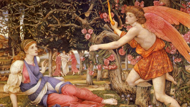 Obra do pintor John Roddam Spencer Stanhope (Domínio Público)