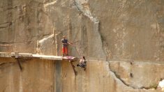 O vertiginoso e perigoso Caminito del Rey, na Espanha