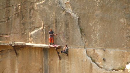 O vertiginoso e perigoso Caminito del Rey, na Espanha