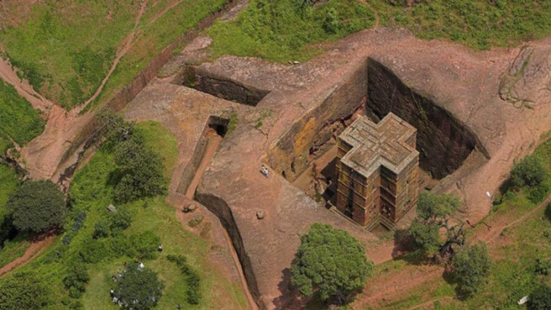 Lalibela, na Etiópia (Reprodução)