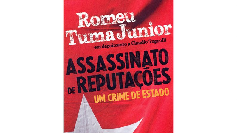 Capa do livro “Assassinato de Reputações – um crime de Estado”, de Romeu Tuma Junior (Divulgação)