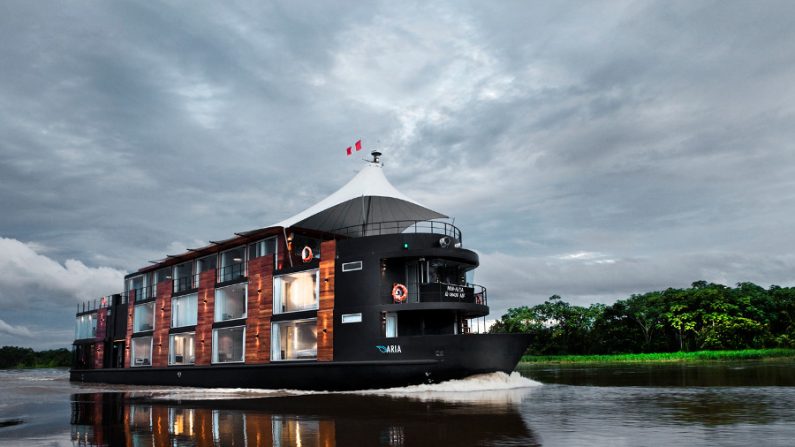 Barco hotel Aria Amazon (Internet)