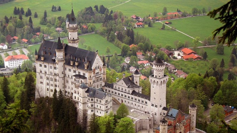 Castelo de Neuschwanstein, na Alemanha (Jeff Wilcox/CC BY 2.0)