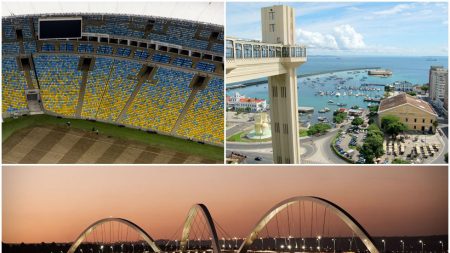 Pontos turísticos das cidades-sede da Copa terão iluminação especial