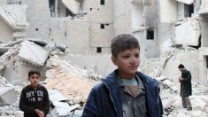 Crianças não têm onde se esconder na Síria