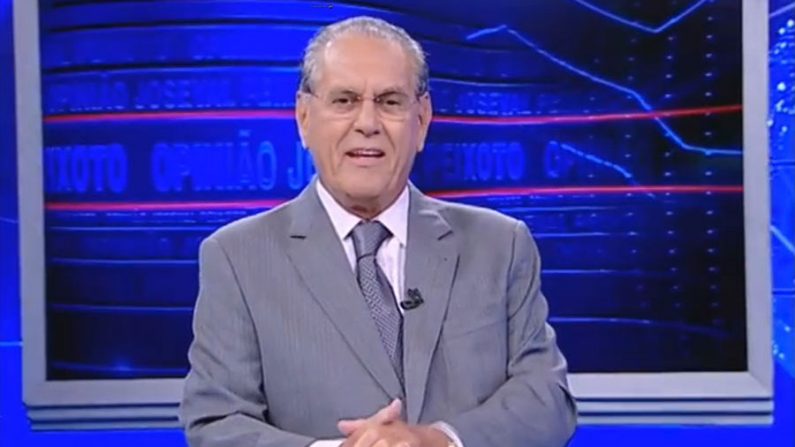 O jornalista Joseval Peixoto (SBT/YouTube)