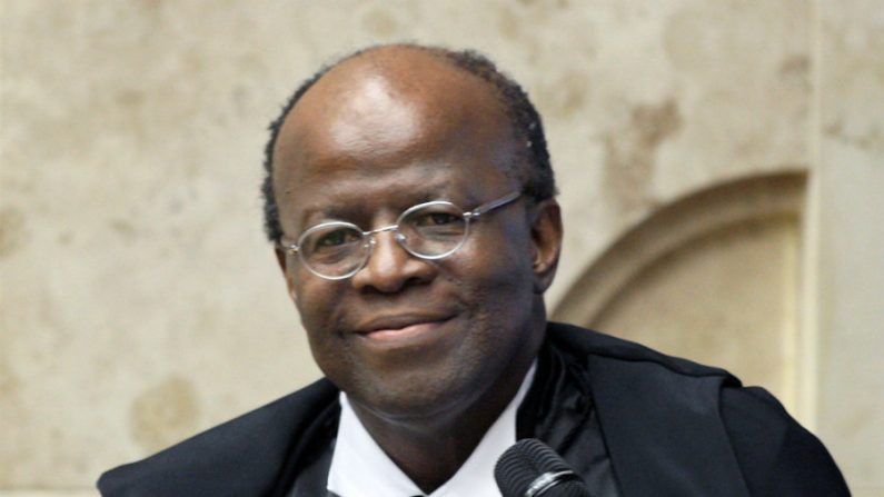 Presidente do Supremo Tribunal Federal, Joaquim Barbosa (Nelson Jr./SCO/STF/ABr)