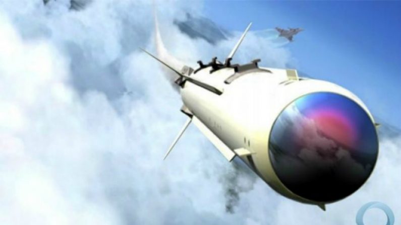 Arte do míssil de quinta geração A-Darter que equipará os Gripen C/D da África do Sul e o Gripen NG do Brasil (Reprodução)