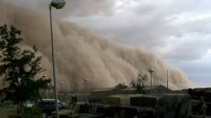 Incríveis fotos de tempestade de areia