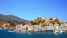 A turística e prístina ilha Hydra, na Grécia