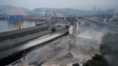 Avenida Brasil no Rio é reaberta para tráfego de veículos