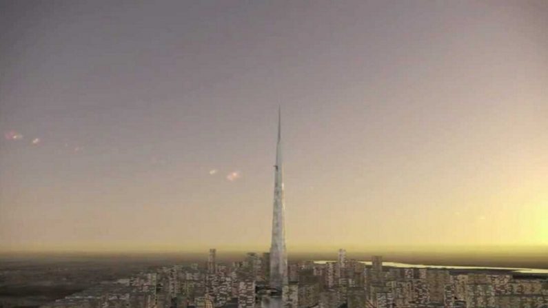 O Kingdom Tower será o prédio mais alto do mundo (Internet)