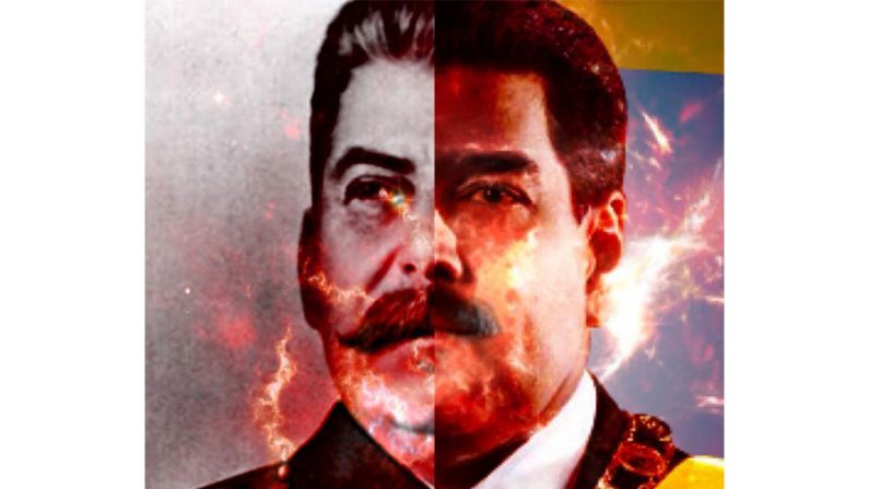 Stalinização de Maduro e da Venezuela (Imagem da internet)