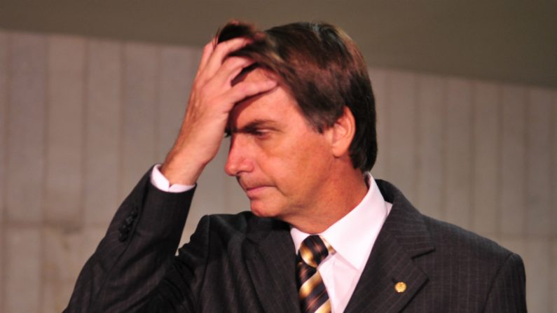 Bolsonaro afirmou que a ala dominante do partido quer ceder o apoio à presidente Dilma Rousseff (PT) em troca de vantagens (Renato Araújo/ABr)