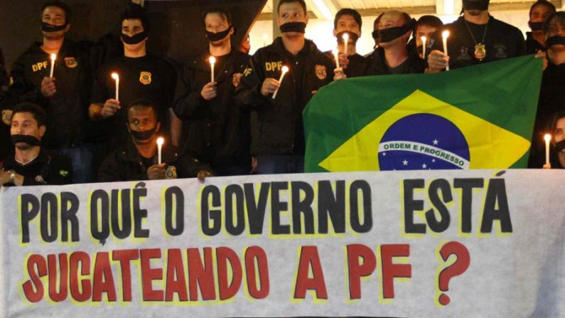 O movimento envolve policiais civis, federais e rodoviários (Reprodução / Polícia Federal)