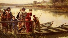 Adrien Moreau, pinturas cheias de detalhes e precisão