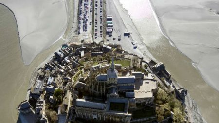 Monte Saint-Michel, um dos pontos turísticos mais visitados da França