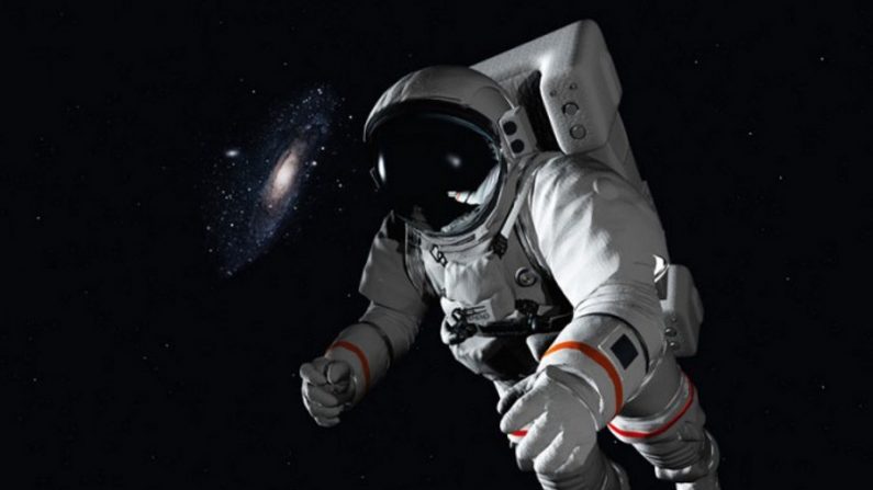 Imagem de astronauta (shutterstock)