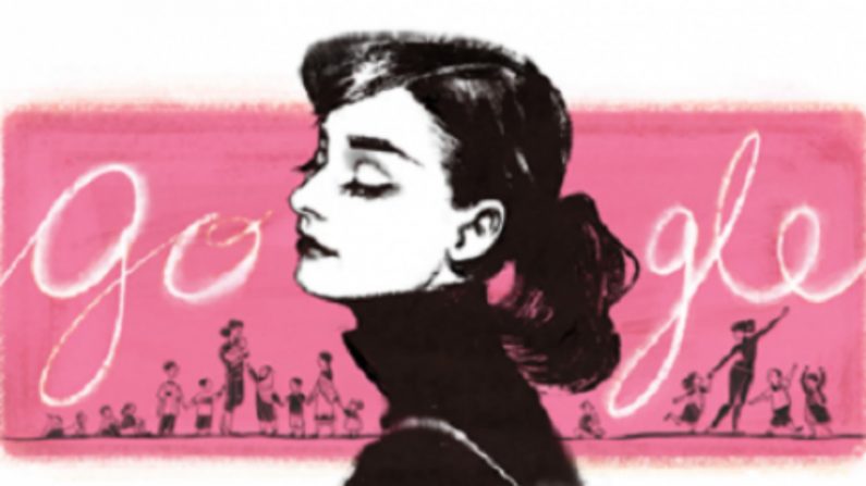 Doodle: Google homenageia o aniversário de Audrey Hepburn (Google)