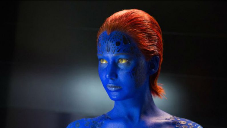 Jennifer Lawrence como Mística em “X-Men: Dias de um Futuro Esquecido” (Alan Markfield/Twentieth Century Fox)