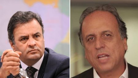 ‘Aezão’ marca aliança entre Aécio Neves e Luiz Pezão no RJ