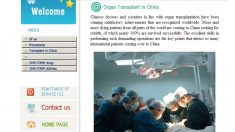 Website de turismo de transplante na China foi tirado do ar