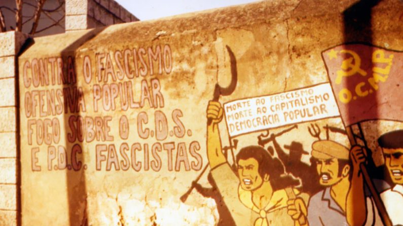 Grafite que expressa princípios da ideologia marxista (Reprodução)