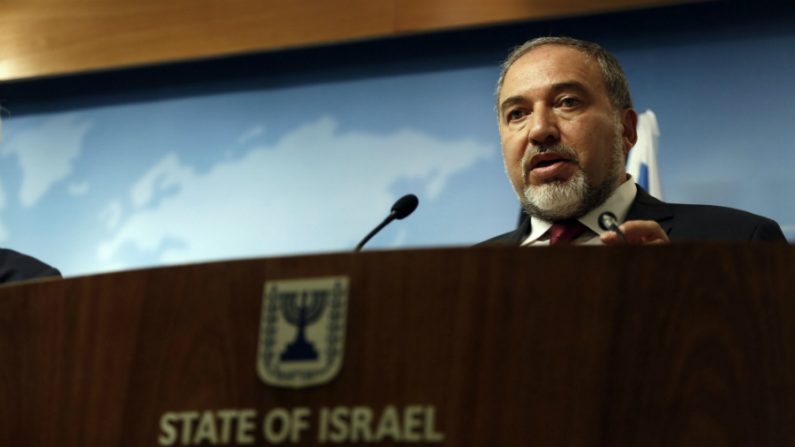 Ministro das Relações Exteriores de Israel, Avigdor Lieberman (GALI TIBBON/AFP/Getty Images)