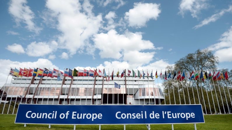 O Conselho da Europa em Strasbourg, França. Em 9 de julho, o Conselho adotou a ‘Convenção do Conselho da Europa contra o Tráfico de Órgãos Humanos’ (Frederick Florin/AFP/Getty Images)