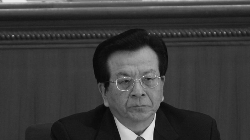 Zeng Qinghong, ex-vice-presidente da China, na 4ª sessão plenária do Congresso Popular Nacional, em março de 2007, em Pequim, China. Uma fonte próxima da agência anticorrupção do Partido Comunista Chinês disse que Zeng está agora sob detenção (Andrew Wong/Getty Images)