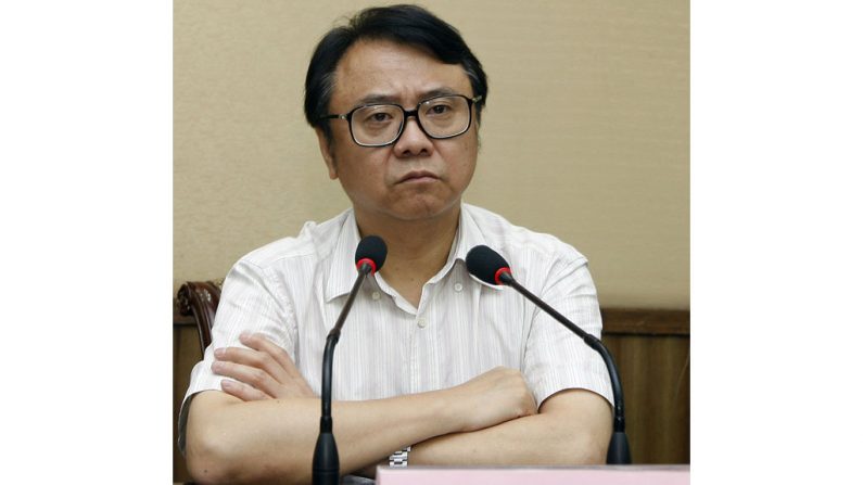 Wang Zongnan, da ‘Shanghai Bright Food’, numa reunião em Shanghai, em 30 de julho de 2012. Wang é um dos muitos executivos sob investigação por corrupção na China (STR/AFP/Getty Images)