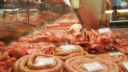 Pense muitas vezes antes de comer carne industrializada*