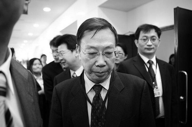 O ex-vice-ministro da Saúde chinês Huang Jiefu após uma conferência em Taipei, Taiwan, em 2010. Huang teria dito recentemente que o uso de órgãos de prisioneiros no corredor da morte para transplantes pararia na China (Song Bilong/Epoch Times)