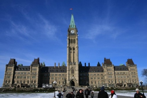 Parlamento do Canadá (Minghui.org)