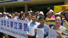Manifestantes chineses em Los Angeles anunciam ações judiciais contra Jiang Zemin