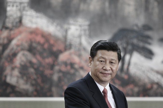 Xi Jinping recebe a mídia no Grande Salão do Povo em 15 de novembro de 2012, em Pequim (Getty Images)