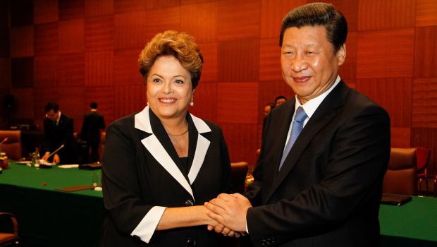 A Presidente Dilma Rousseff durante encontro bilateral com o presidente da República Popular da China, Xi Jinping, em 5 de setembro de 2013 (Roberto Stuckert Filho/PR-Agência Brasil)