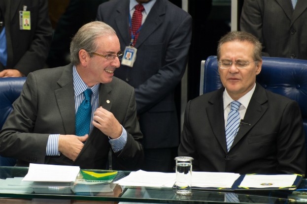 Presidentes da Câmara, Eduardo Cunha, e do Senado, Renan Calheiros (Marcelo Camargo/Agência Brasil)