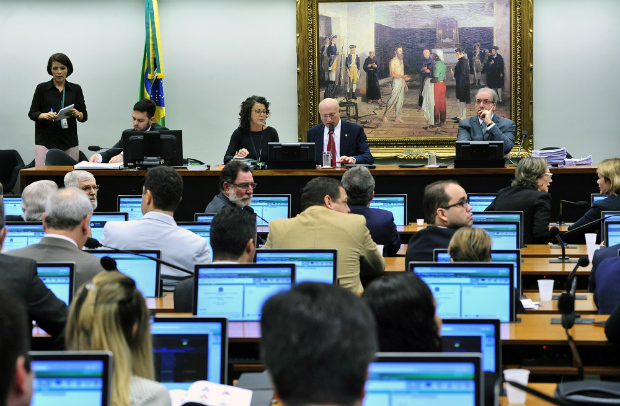 Sessão da Comissão de Constituição e Justiça (CCJ) (Luis Macedo/Câmara dos Deputados)