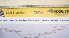 Consórcio Move São Paulo suspende obras da Linha 6 do Metrô