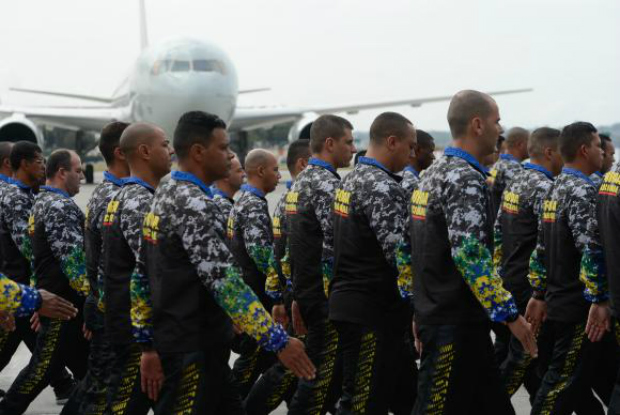 De acordo com o Ministério da Justiça, 200 homens da Força Nacional devem chegar a Vitória até o início da noite desta segunda-feira (Tomaz Silva/Agência Brasil)