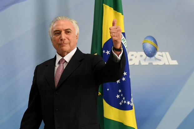 Presidente Michel Temer (EVARISTO SA/AFP/Getty Images)