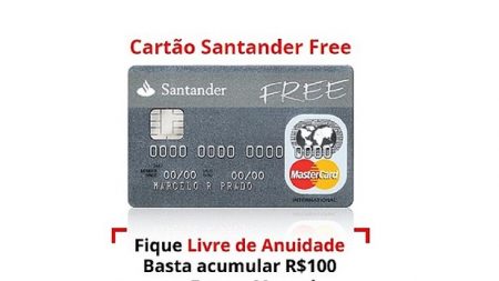 Justiça suspende venda do cartão de crédito Santander Free