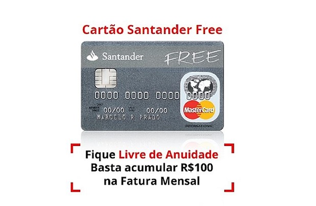 Justiça suspende venda do cartão de crédito Santander Free 