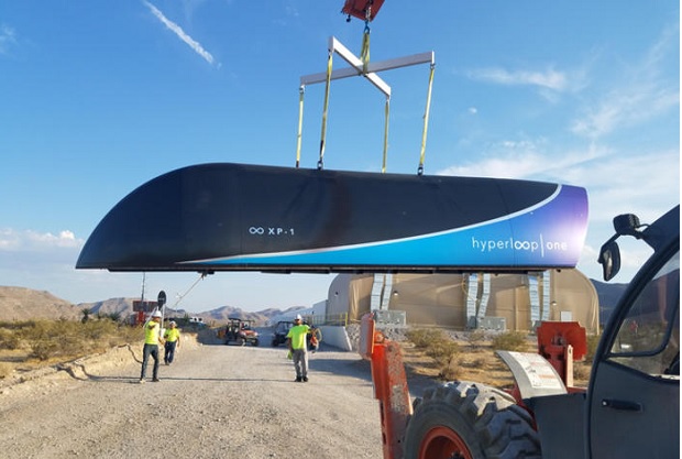 Novo transporte Hyperloop (Reprodução)