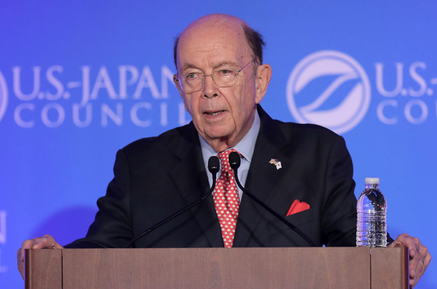 Wilbur Ross, o secretário de comércio dos Estados Unidos, durante a conferência anual do Conselho EUA-Japão no J.W. Marriott em Washington, D.C., 13 de novembro de 2017 (Chip Somodevilla/Getty Images)