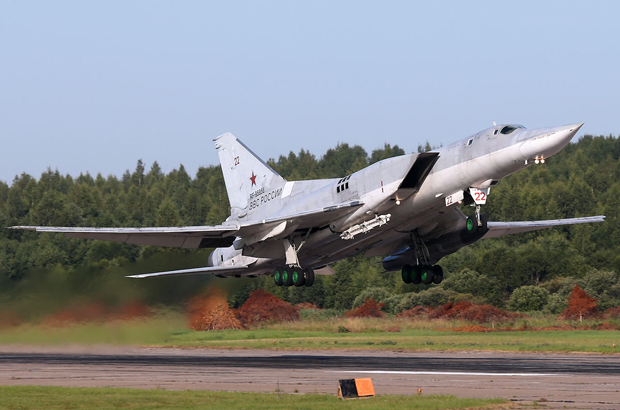 Um bombardeiro russo Tupolev Tu-22M3 (Dmitriy Pichugin/Wikimedia Commons)